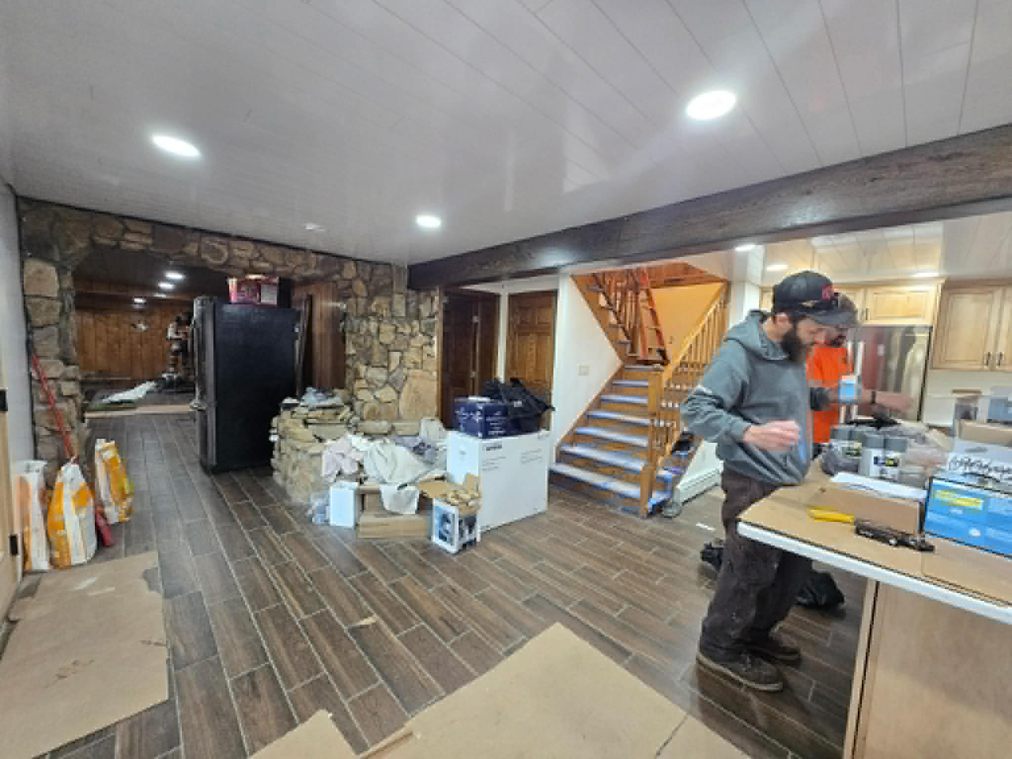 Recent kitchen island remodel project