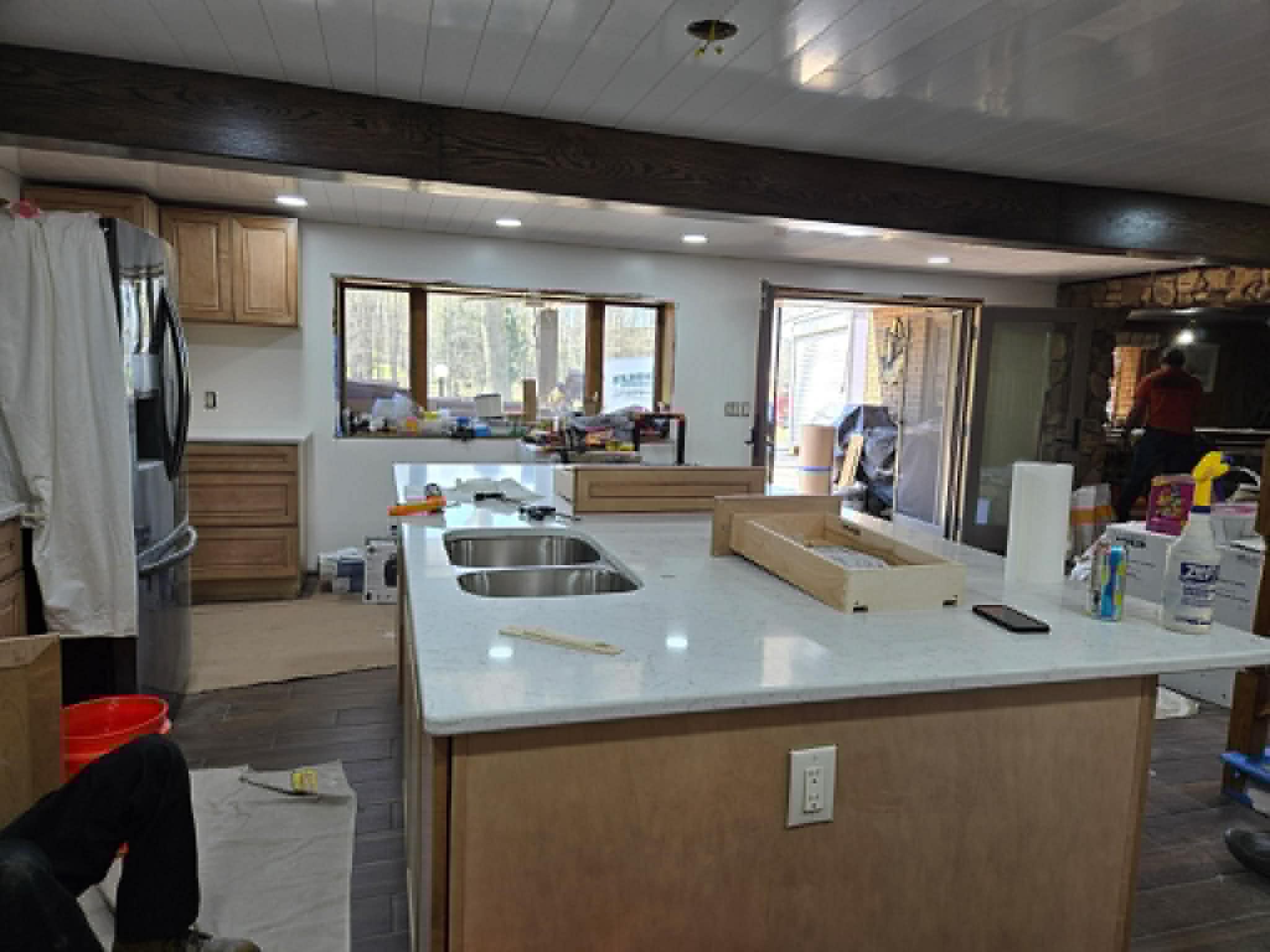 Recent kitchen island remodel project