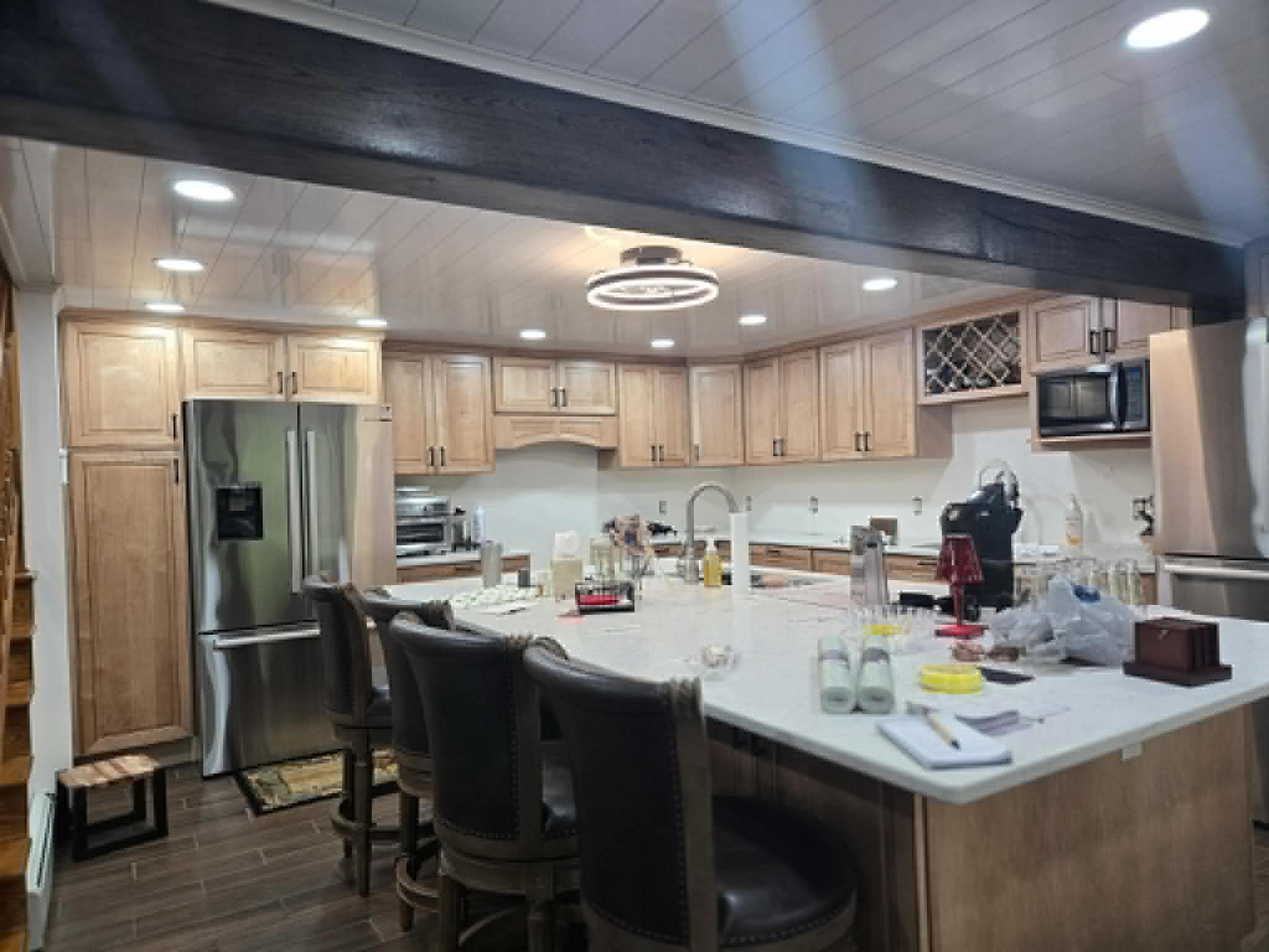 Recent kitchen island remodel project
